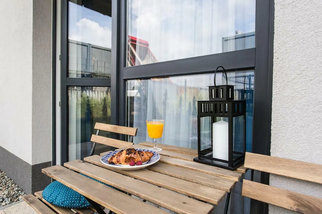 Blue Apartment Krakow Polonya